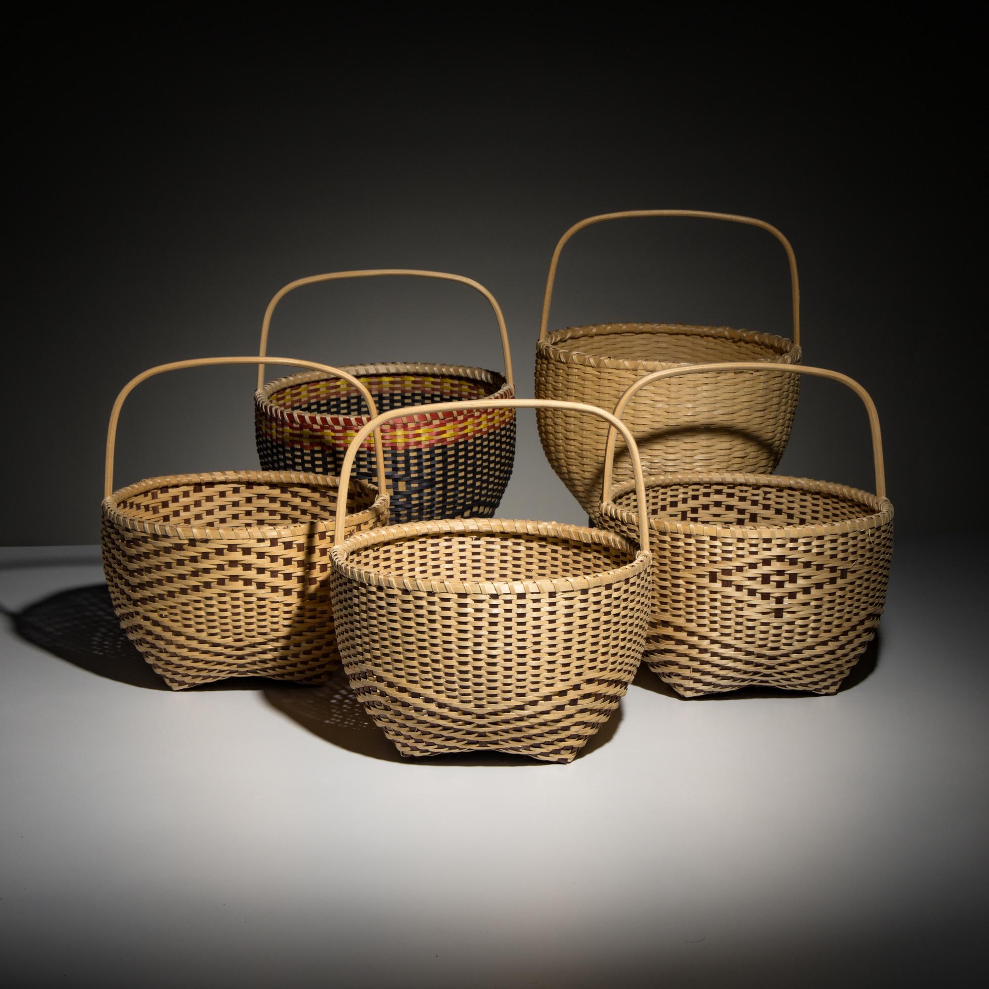 Fred Tomah (Maliseet, 1951-2018) — Katahdin Series Baskets