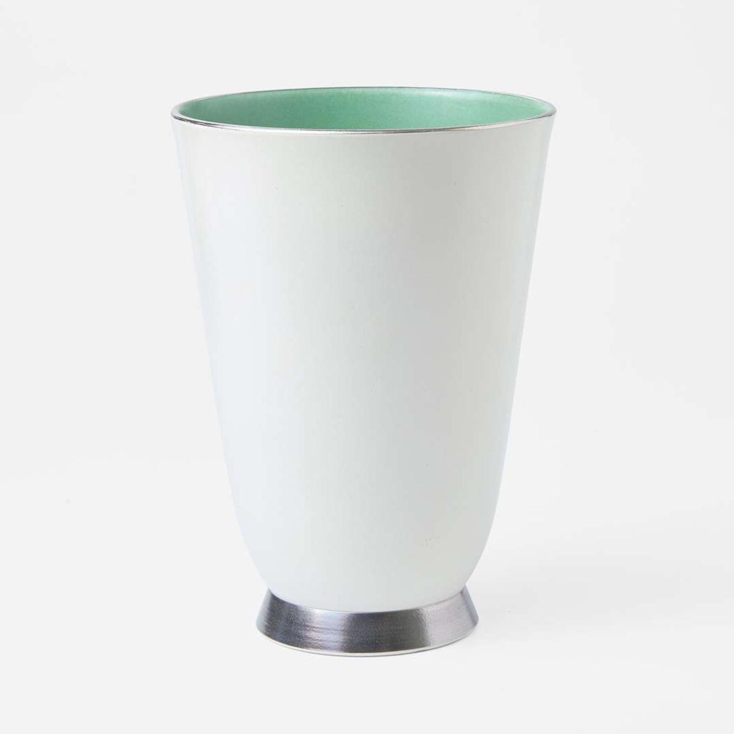 A Wedgwood Keith Murray (1892-1981) Designed Footed Vase UK, 1930s