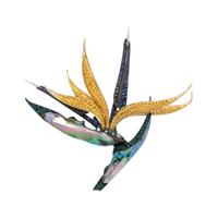 NICHOLAS VARNEY, MULTIGEM BIRD OF PARADISE BROOCH