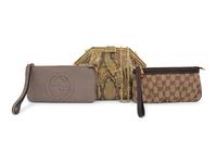 Six Designer Bags: Two Gucci, One Colombetti, Three Judith Leiber, 1990-2010s