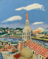 Elisee Maclet, (French, 1881-1962), Avignon, c. 1920