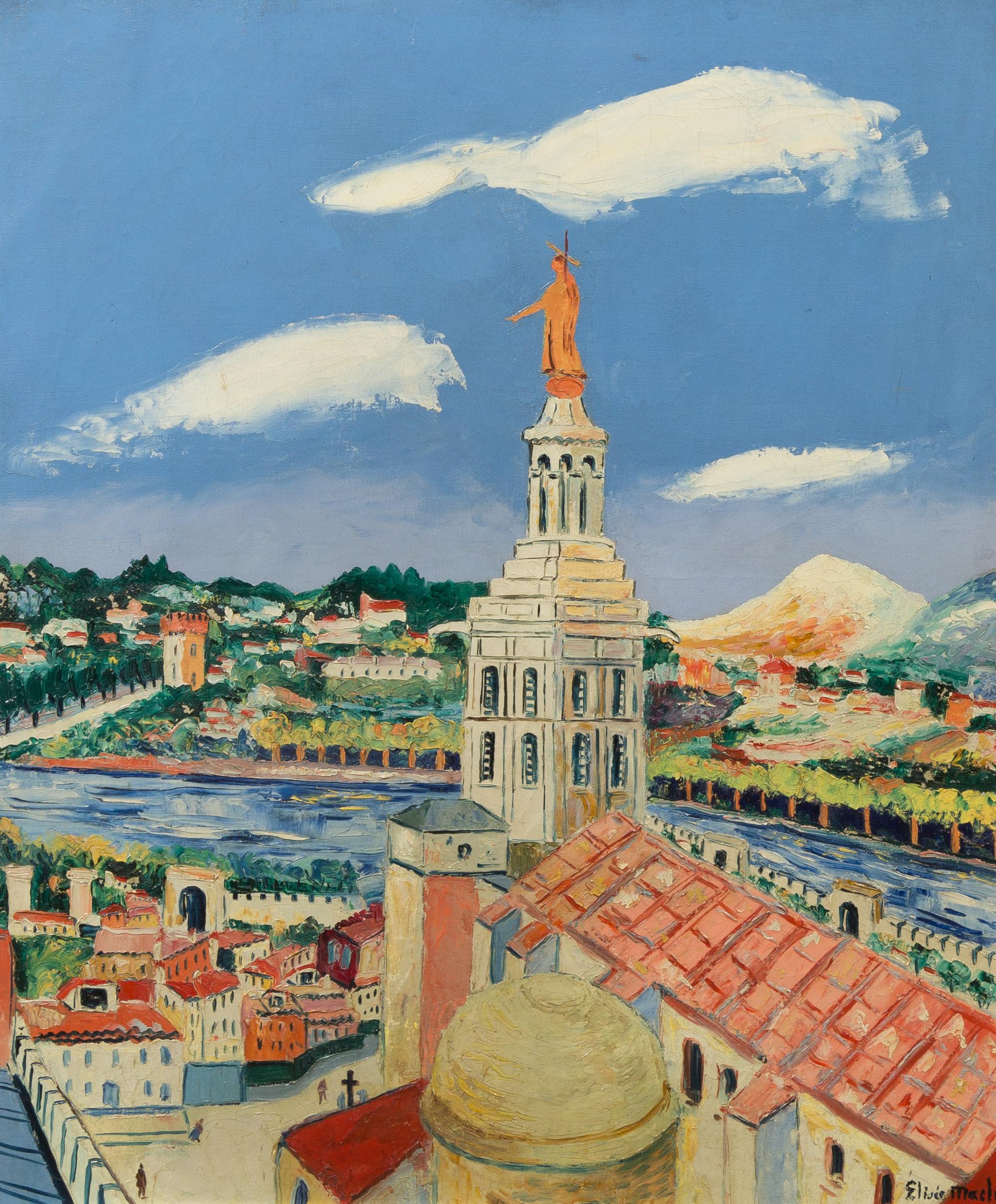 Elisee Maclet, (French, 1881-1962), Avignon, c. 1920