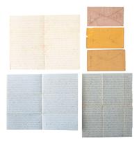 [CIVIL WAR]. A group of 3 ALsS from Private John W. Middleton, 27th Virginia Infantry, "Stonewall Brigade," including description of the Battle of Chancellorsville. Various locations, 1862-1863.
