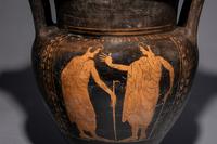 An Etruscan Red-Figured Column Krater