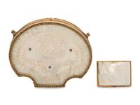A Palais Royale Necessaire and Snuff Box