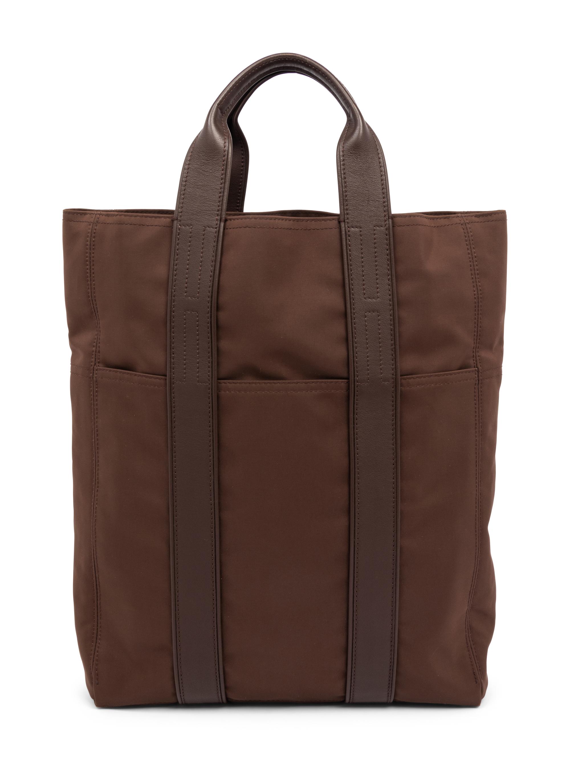 Hermès Acapulco Cabas MM Tote with Leather Straps