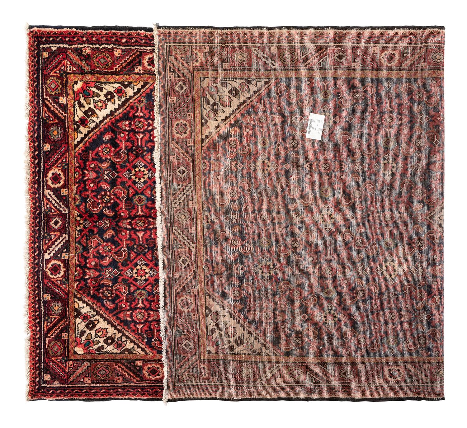 A Hamadan Wool Rug