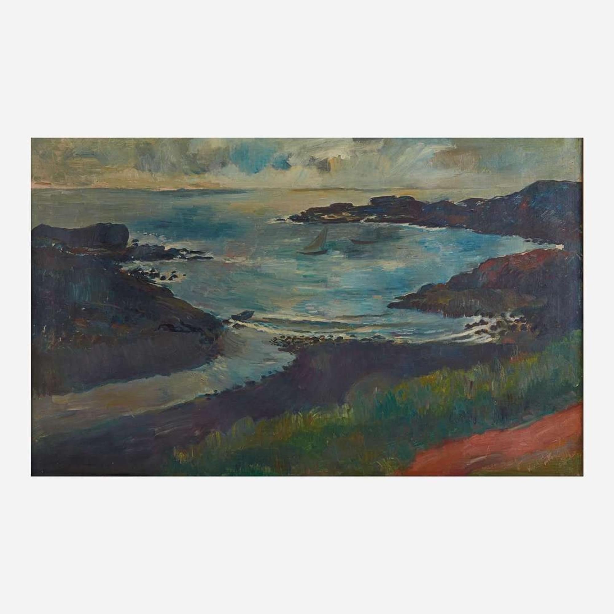 Bernard Karfiol (American, 1886-1952) Perkin's Cove