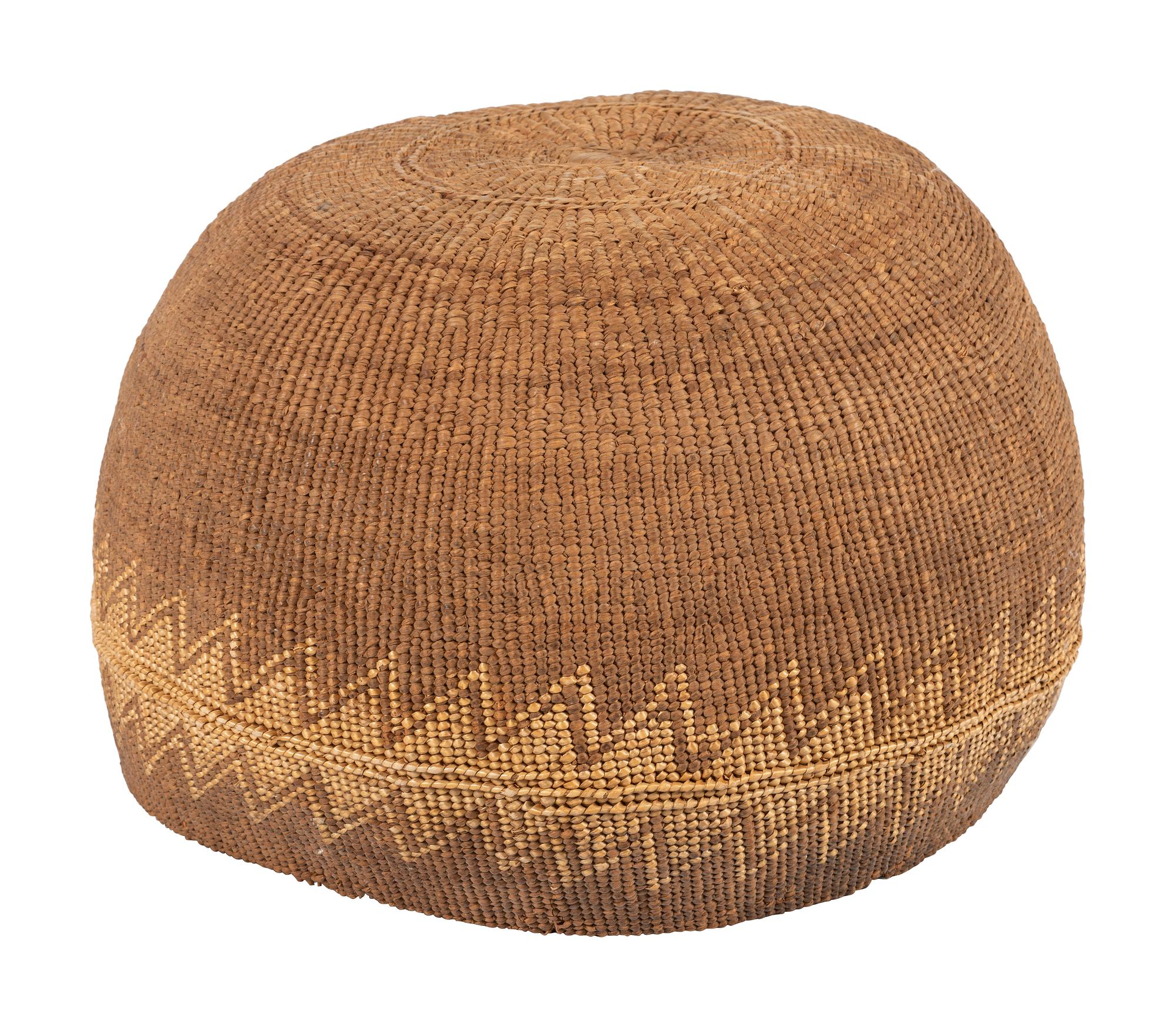 Hupa Basketry Bowl