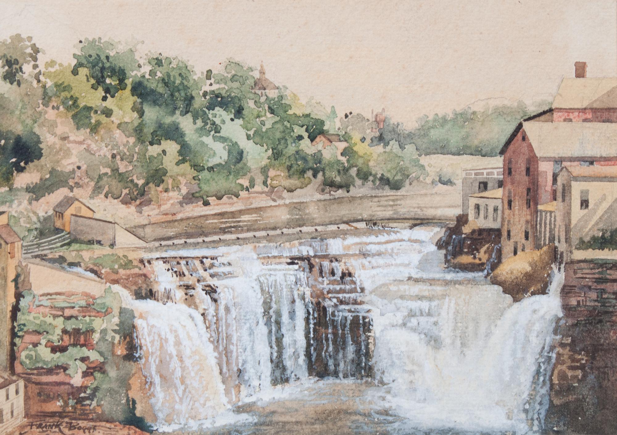 Frank Myers Boggs, (American, 1855-1926), Genesee Falls, Rochester, N.Y.