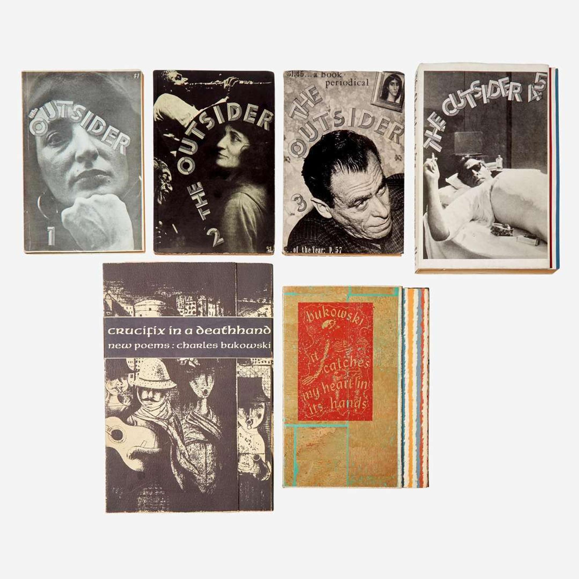 [Counter-Culture] Bukowski, Charles Group of 3 Titles from the Loujon Press
