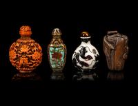 Four Chinese Snuff Bottles
