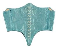 Four "Swiss Waist" Bodices and Corselets, 1860s