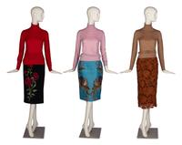 Dolce & Gabbana, J. Mendel Skirts with There Ralph Lauren Purple Label Cashmere Tops