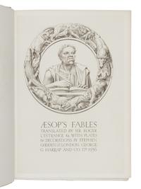 [ILLUSTRATED BOOKS]. GOODEN, Stephen (1892-1955), illustrator. -- AESOP (c.620-560 B.C.). Fables . London: George G. Harrap and Co. Ltd, 1936. L’Estrange, Roger, Sir, translator.