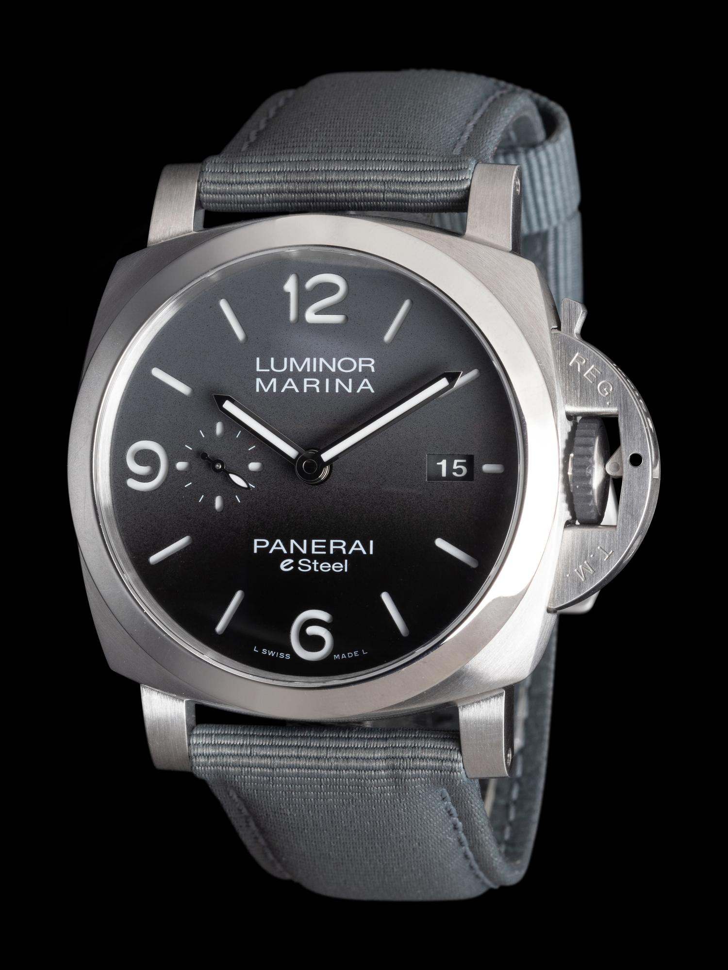 PANERAI, REF. PAM01358 'LUMINOR MARINA eSTEEL' WATCH