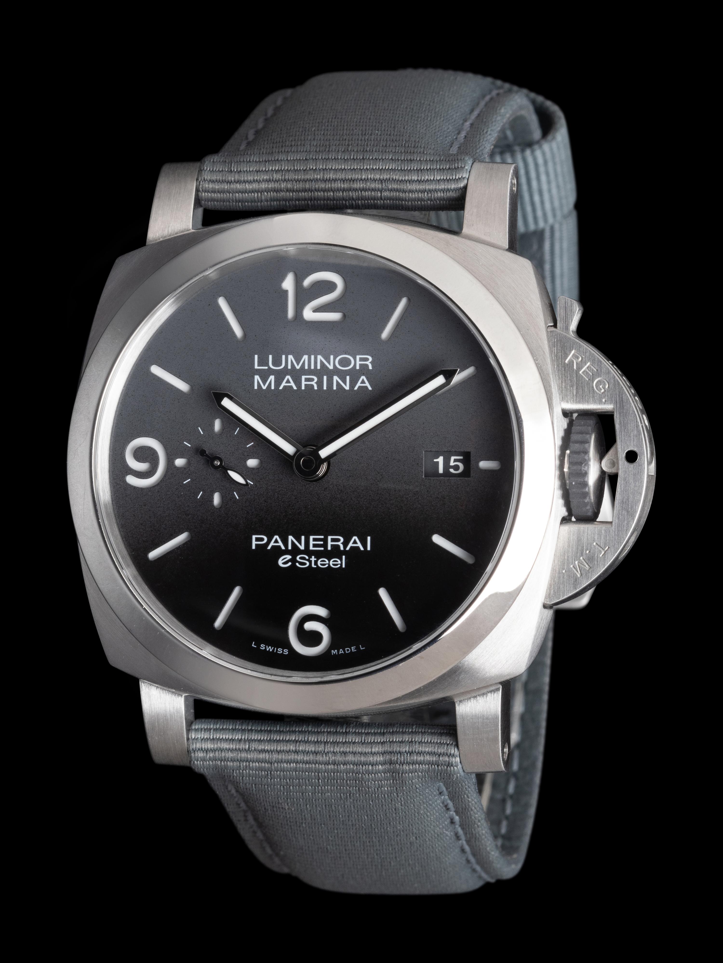 PANERAI, REF. PAM01358 'LUMINOR MARINA eSTEEL' WATCH