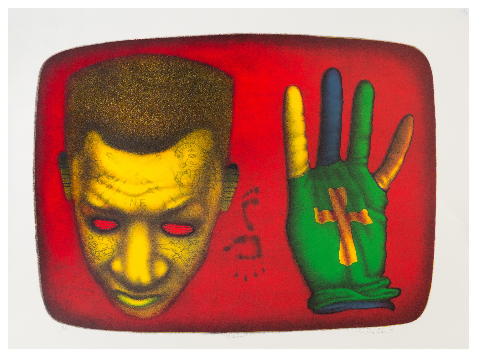Ed Paschke, (American, 1939-2004), Ponderosa, 1991