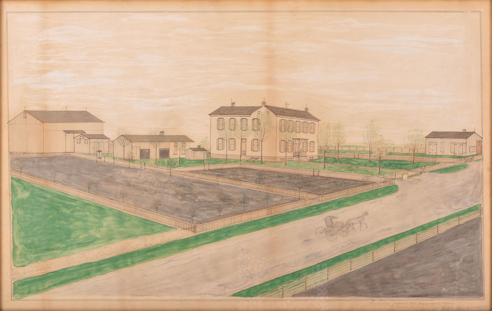American School, Circa 1890