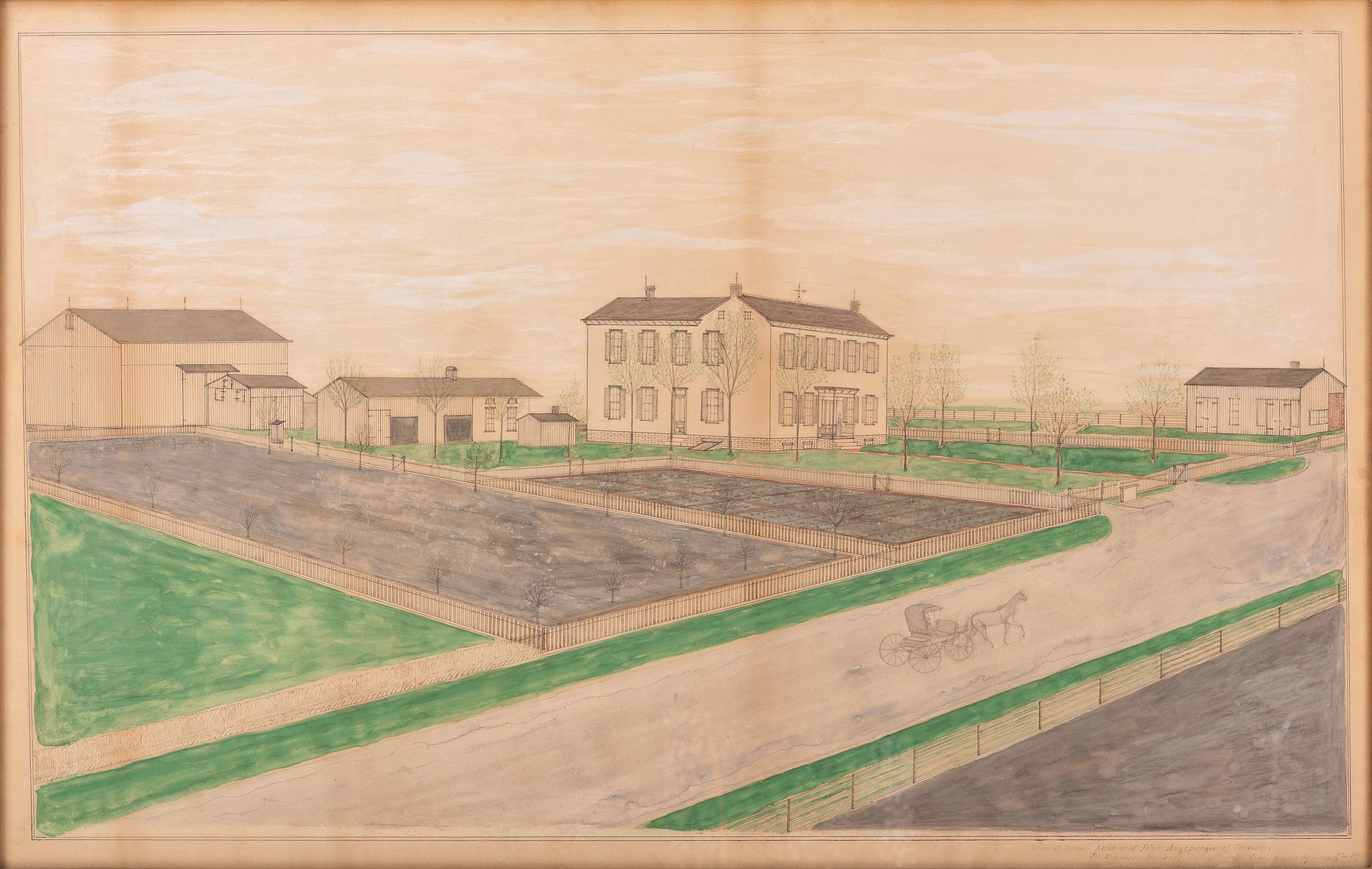 American School, Circa 1890