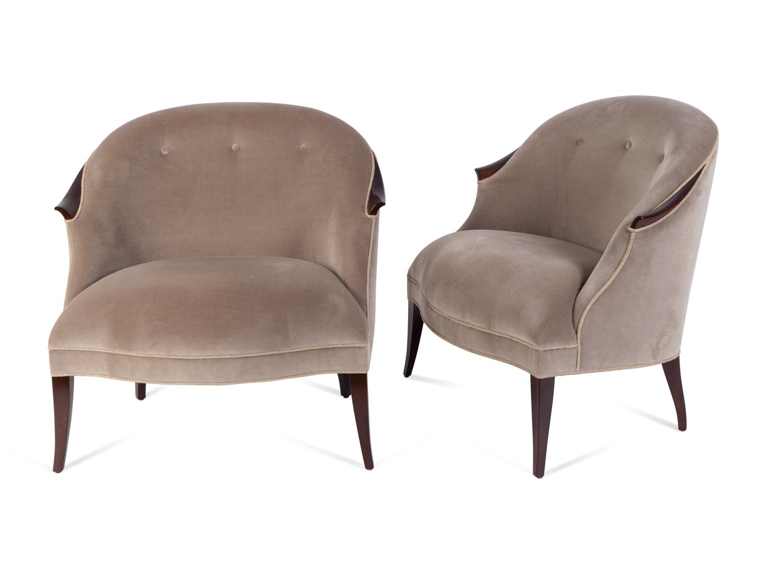 A Pair of Christopher Guy Annette Occasional Chairs — 21ST CENTURY