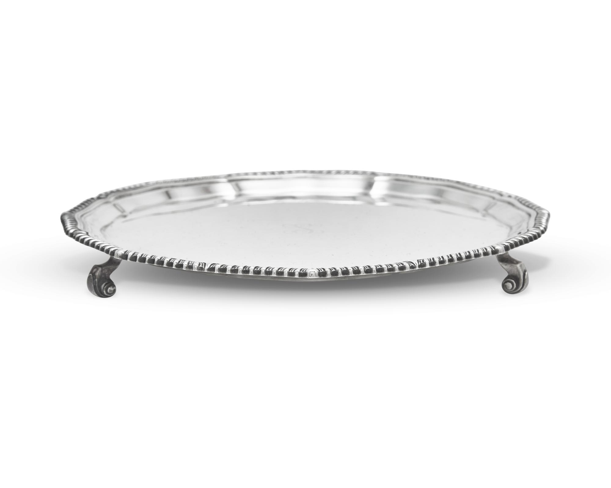 An English Silver Salver