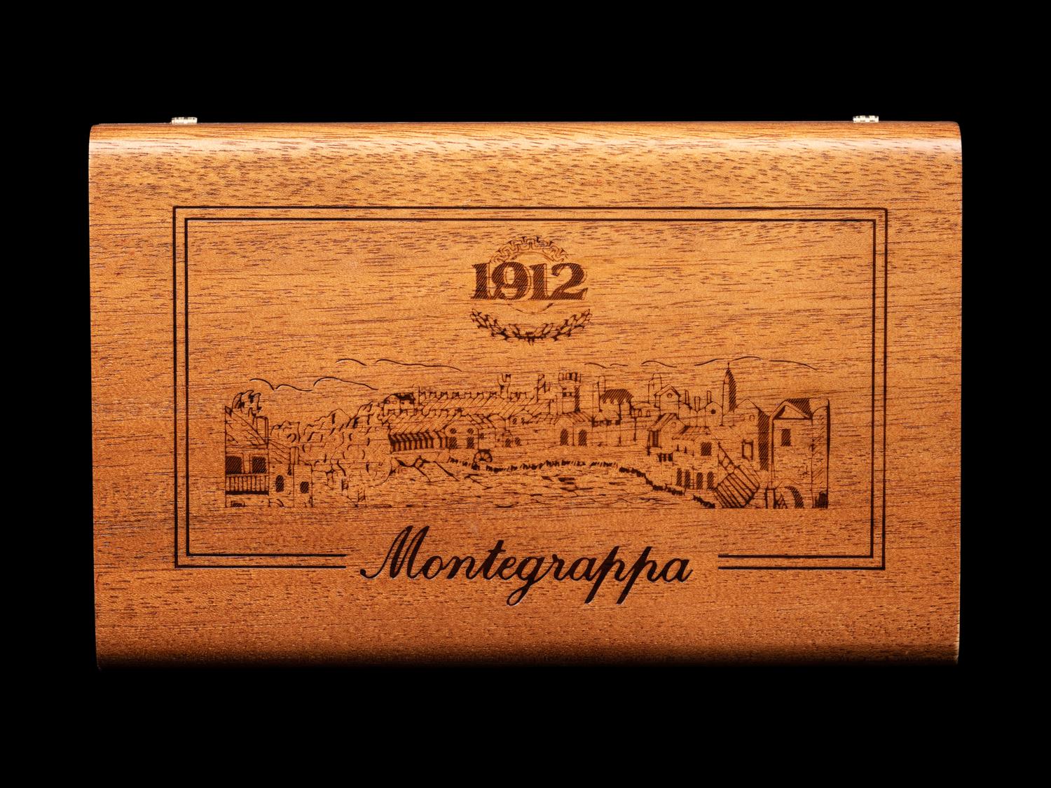 Montegrappa: Il Millennio Bassanda Del Grappa 1998 Silver Mounted Limited Edition Fountain Pen
