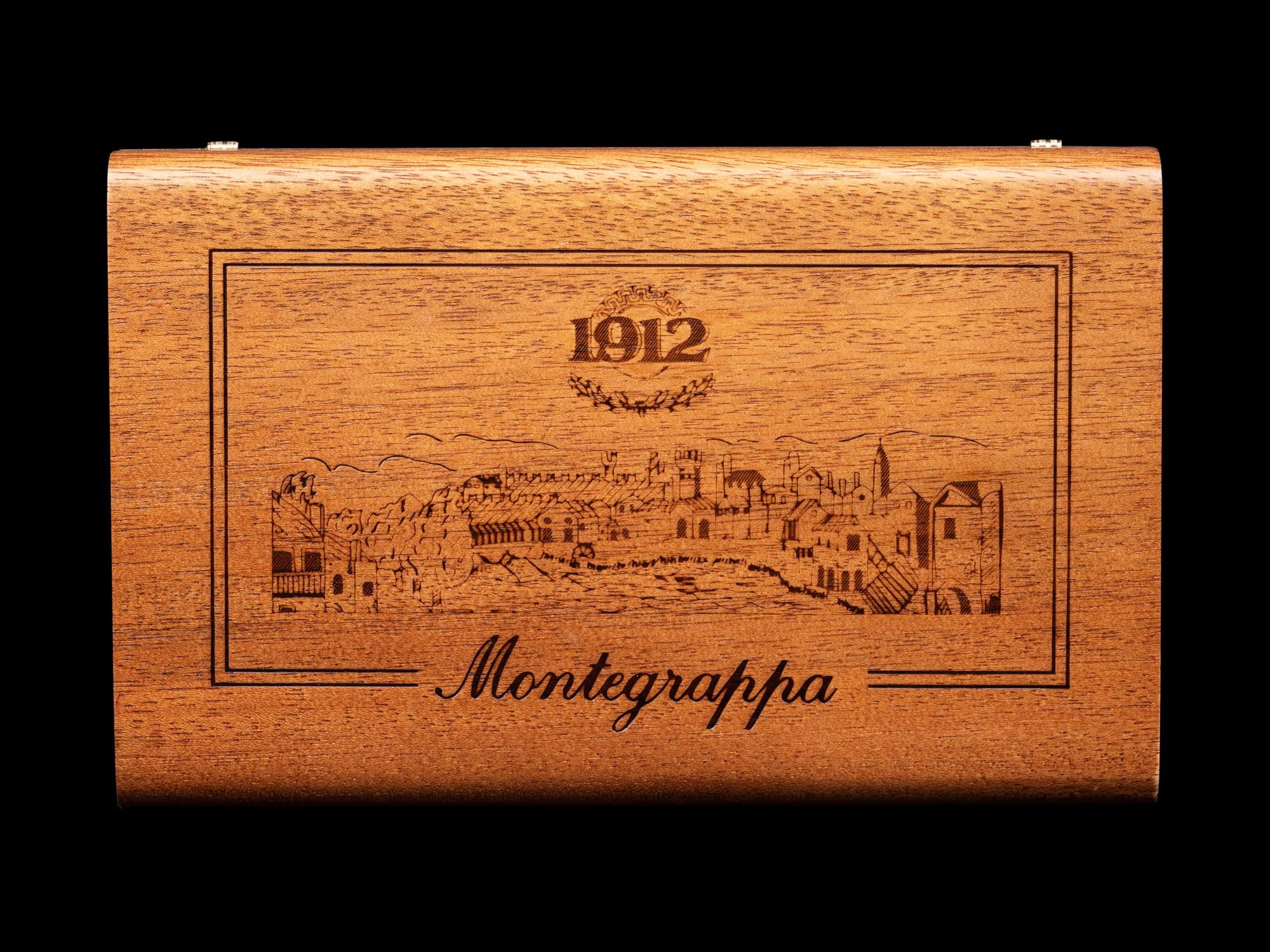 Montegrappa: Il Millennio Bassanda Del Grappa 1998 Silver Mounted Limited Edition Fountain Pen