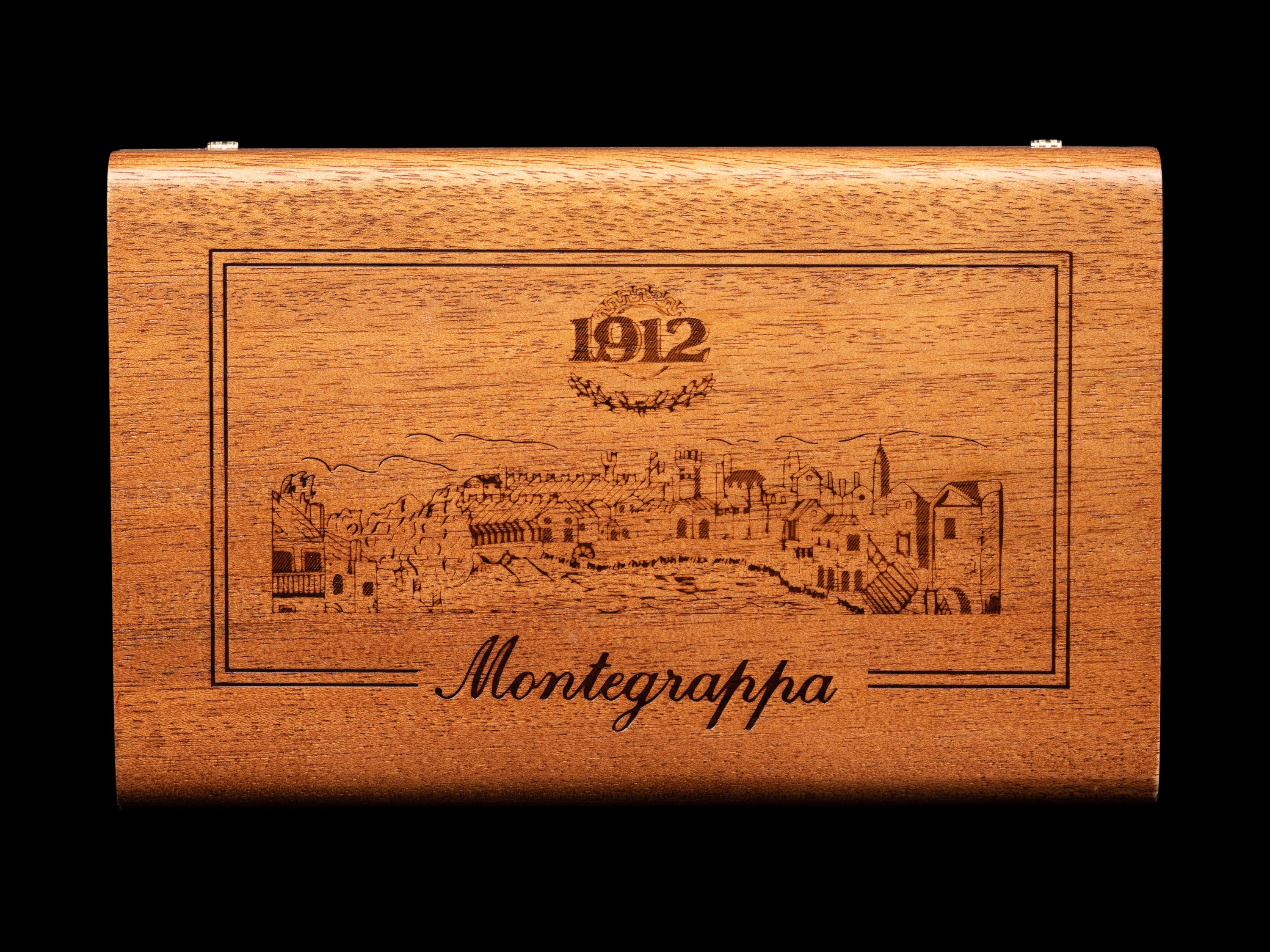 Montegrappa: Il Millennio Bassanda Del Grappa 1998 Silver Mounted Limited Edition Fountain Pen