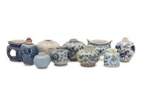 10 Chinese Blue and White Porcelain Articles