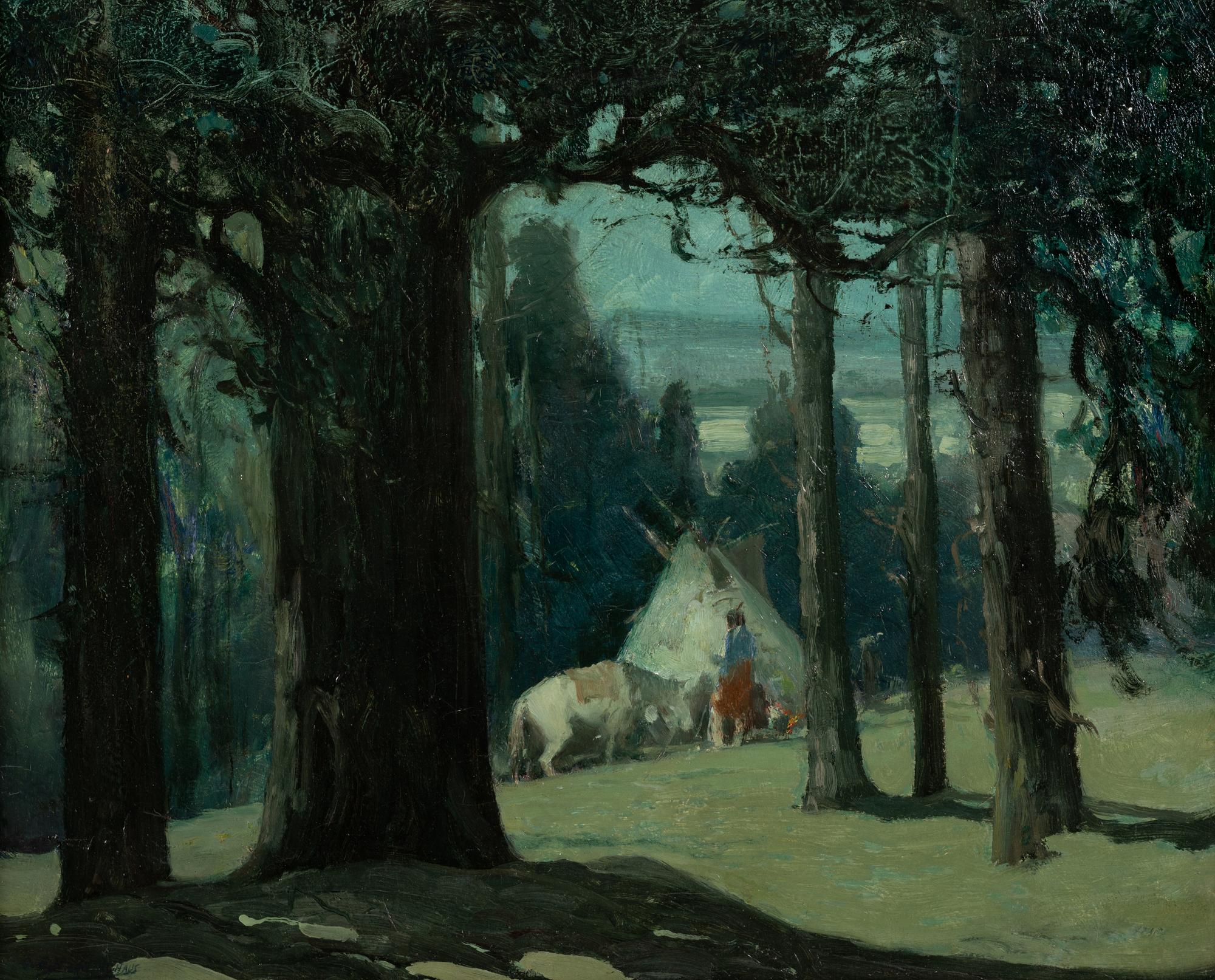 Moonlight, Hondo Canyon , circa 1930