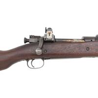 **Springfield Model 1903 Rifle with Aftermarket Sights and C-Stock