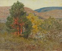 Louis Oscar Griffith, (American, 1875 - 1956), Brown County, Indiana Landscapes (a group of three works)