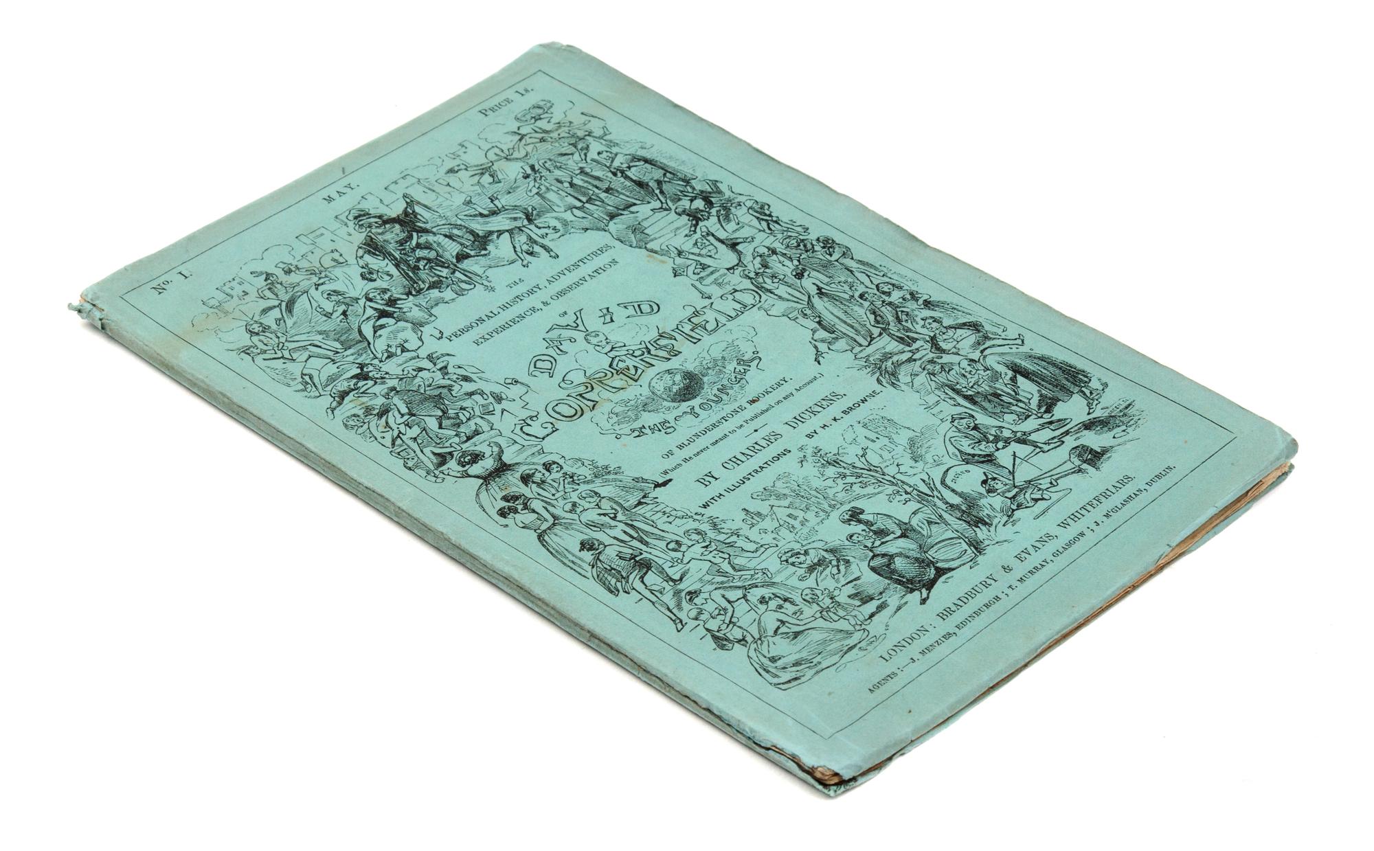 DICKENS, Charles (1812-1870). The Personal History...of David Copperfield. London: Bradbury and Evans, May 1849-November 1850.