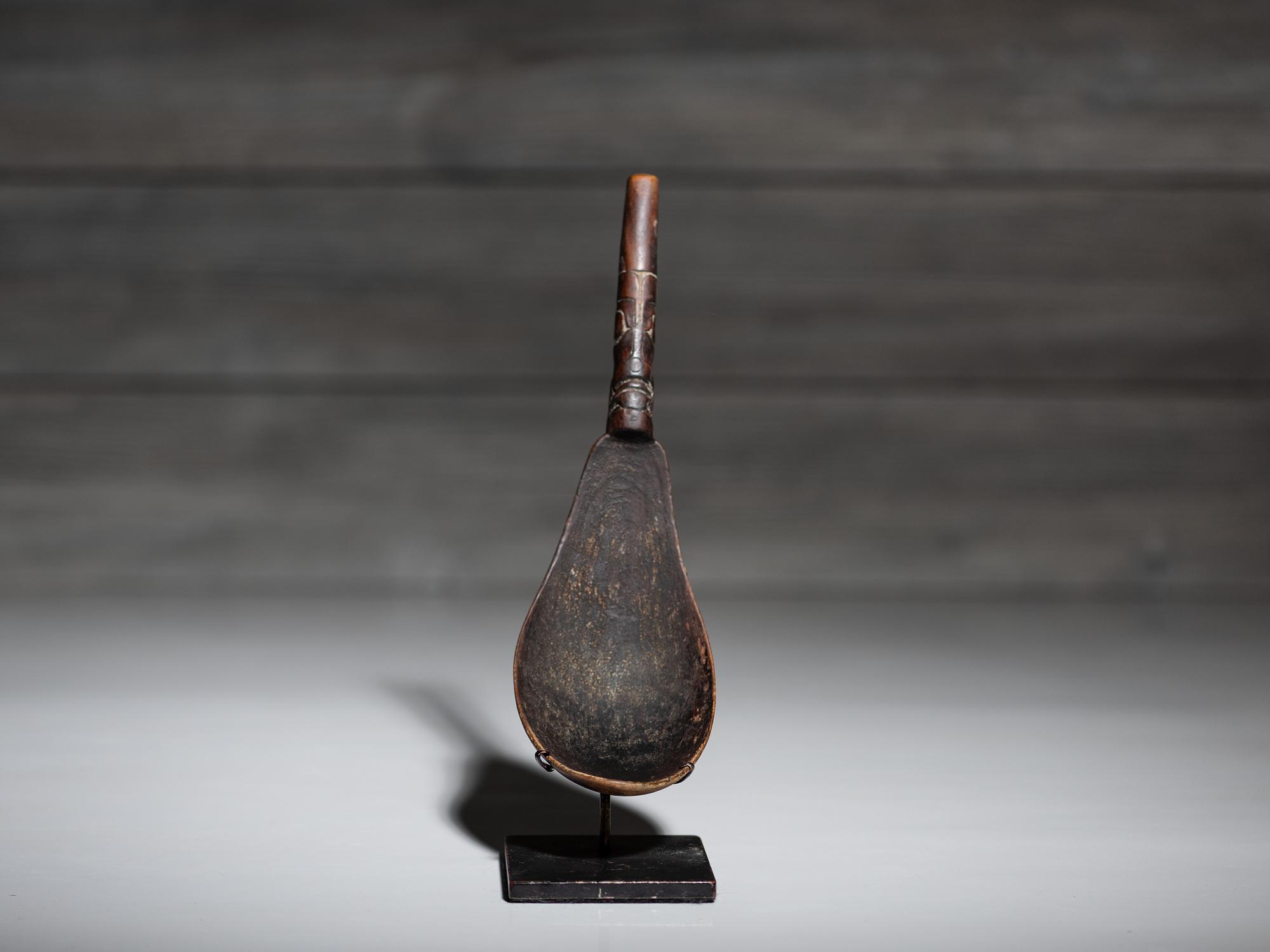 Northwest Coast Carved Wooden Spoon