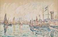 Paul Signac (French, 1863-1935) — Le Port de Saint Gilles Croix-de-Vie