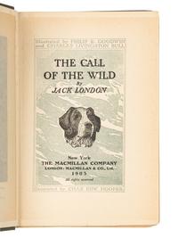LONDON, Jack (1876-1916). The Call of the Wild . New York & London: The Macmillan Company, 1903.