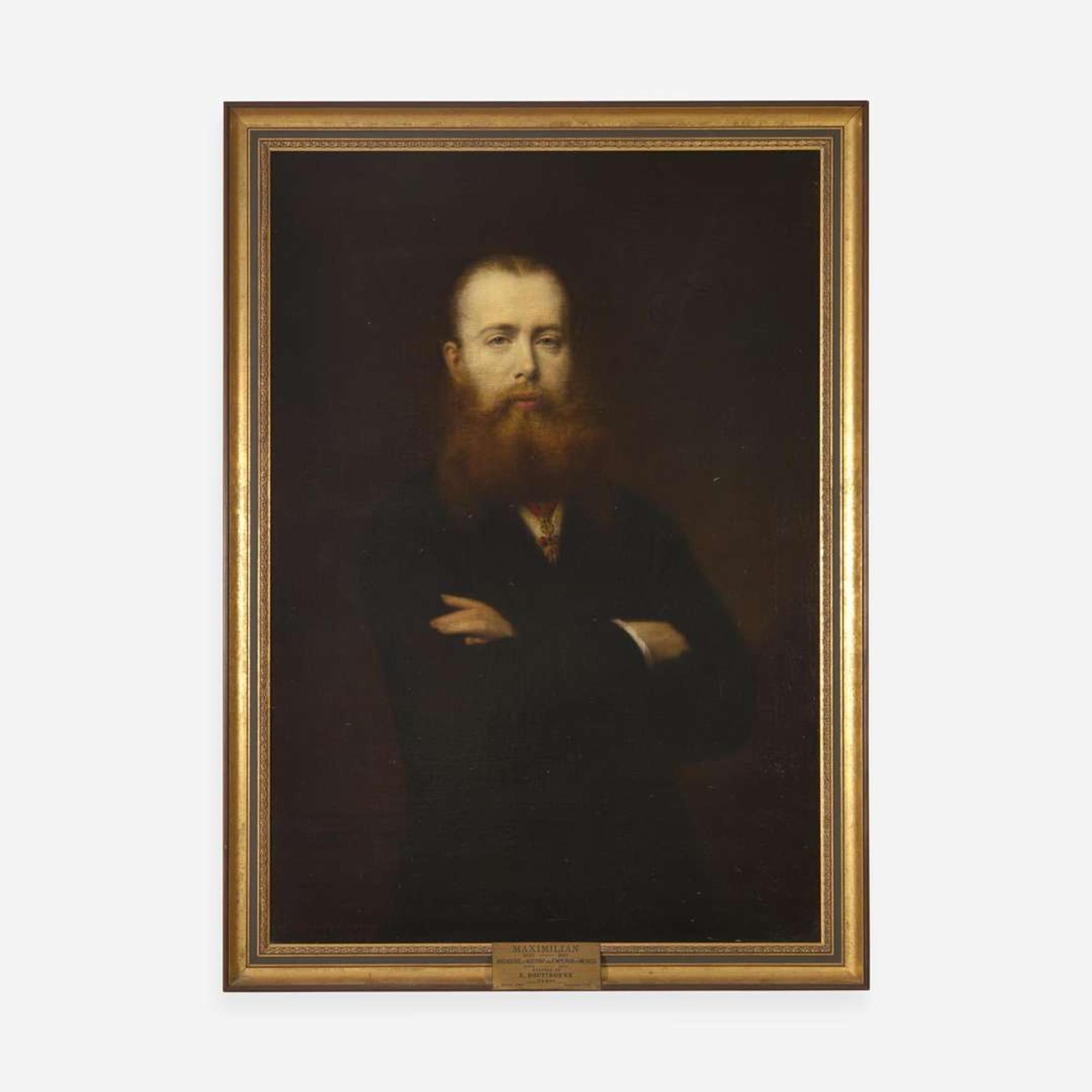 Charles Edouard Boutibonne (French, 1816–1897) Portrait of Maximilian I (Archduke Ferdinand-Josef)
