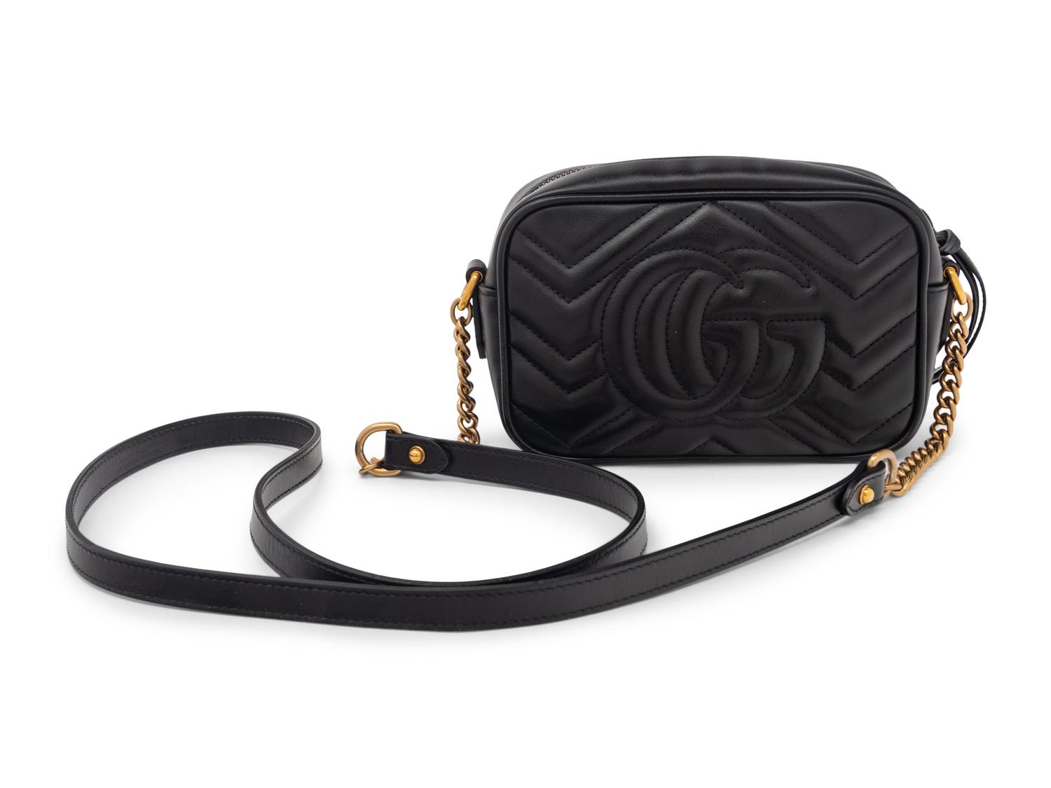 GUCCI, MINI GG MARMONT SHOULDER BAG