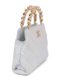 Chanel Blue Quilted Leather Handbag, 2004-05