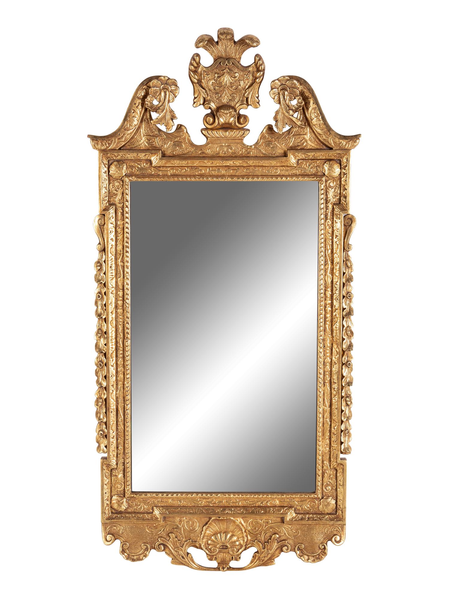 A George II Style Giltwood Mirror