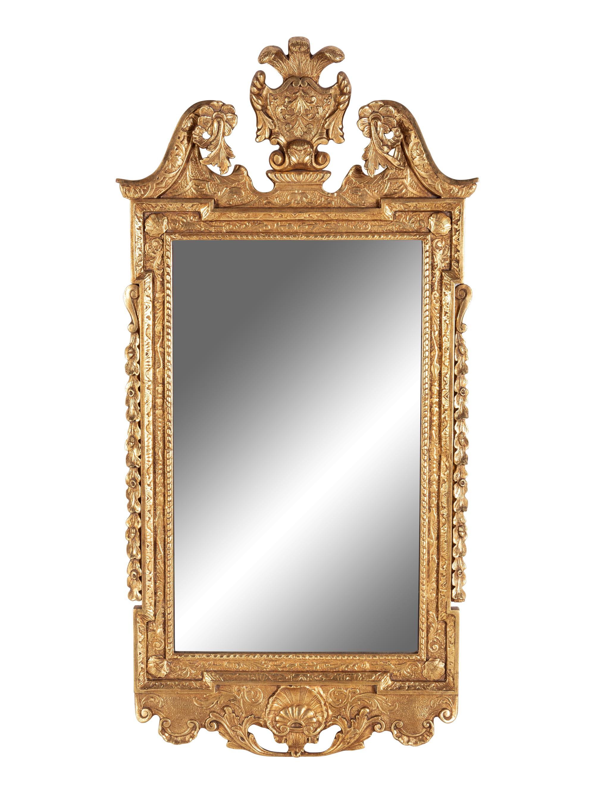 A George II Style Giltwood Mirror