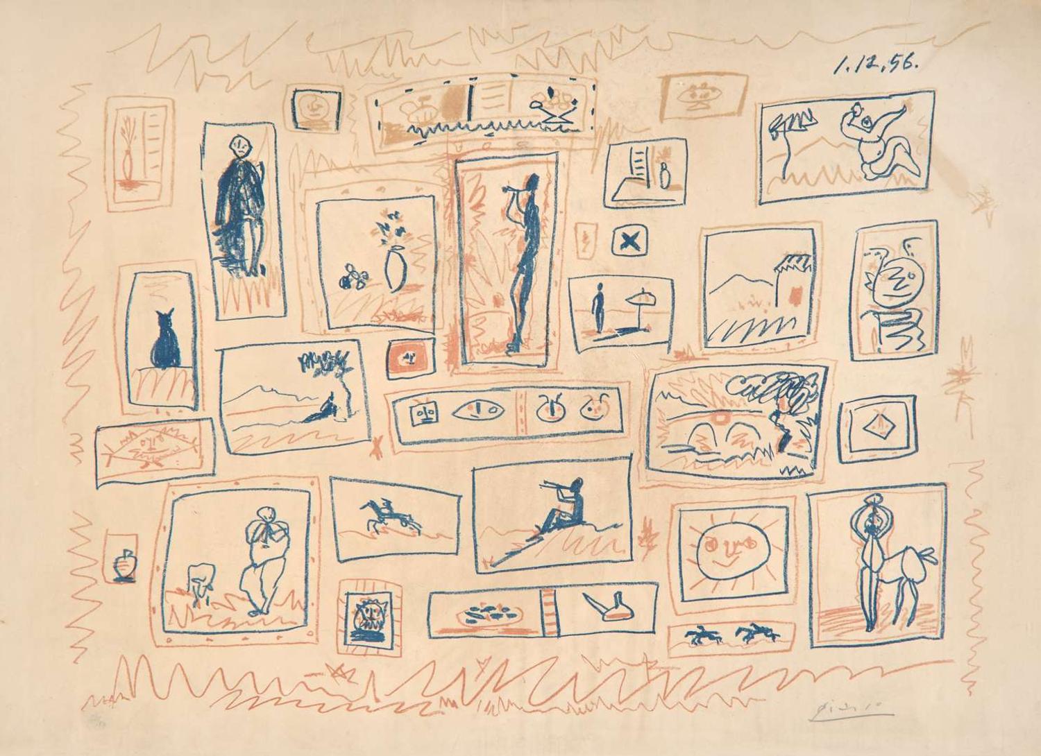 Pablo Picasso (Spanish, 1881-1973) - La Collection de Tableautins
