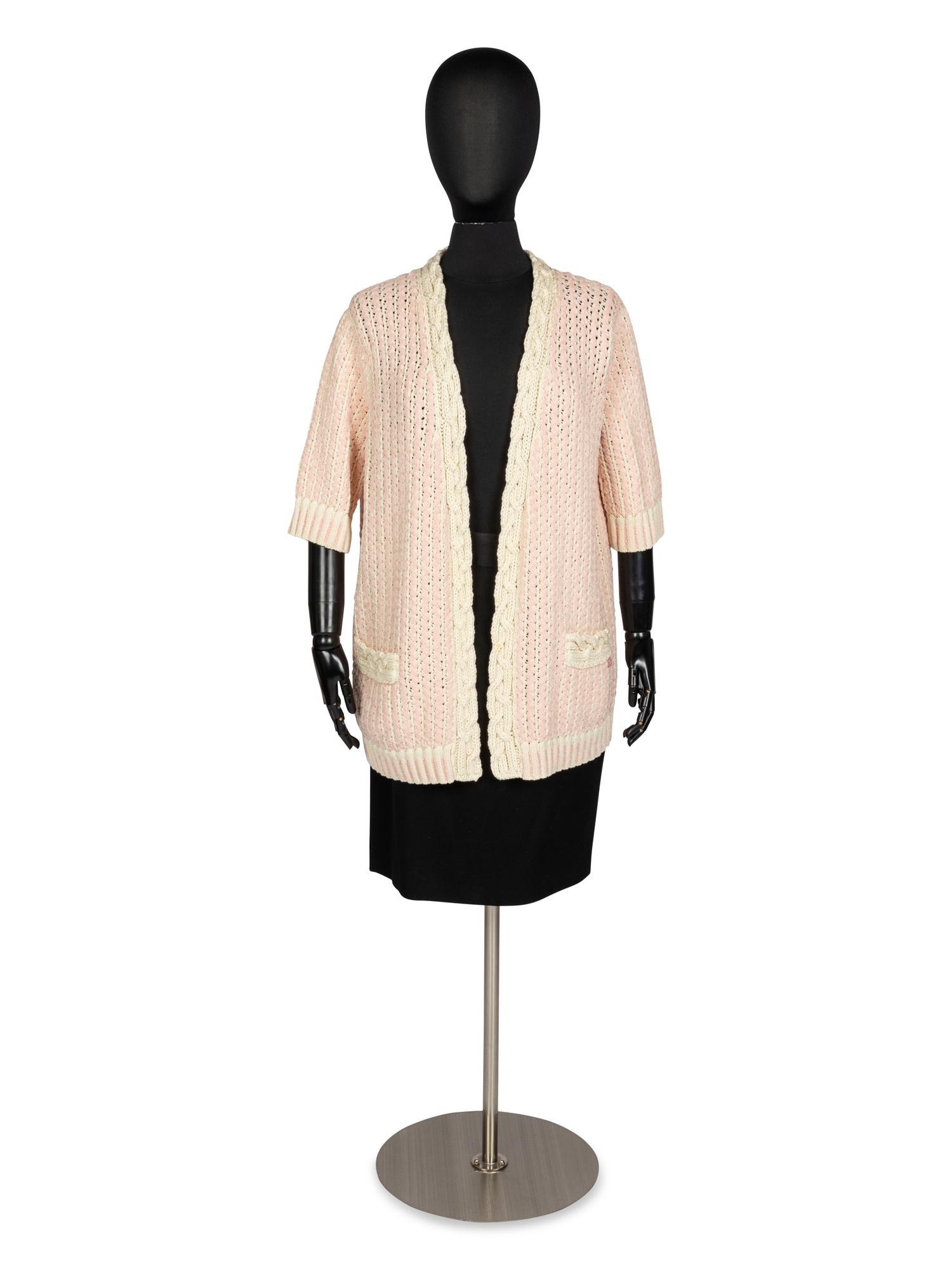 Chanel Knit Oversized Cardigan, 2010s