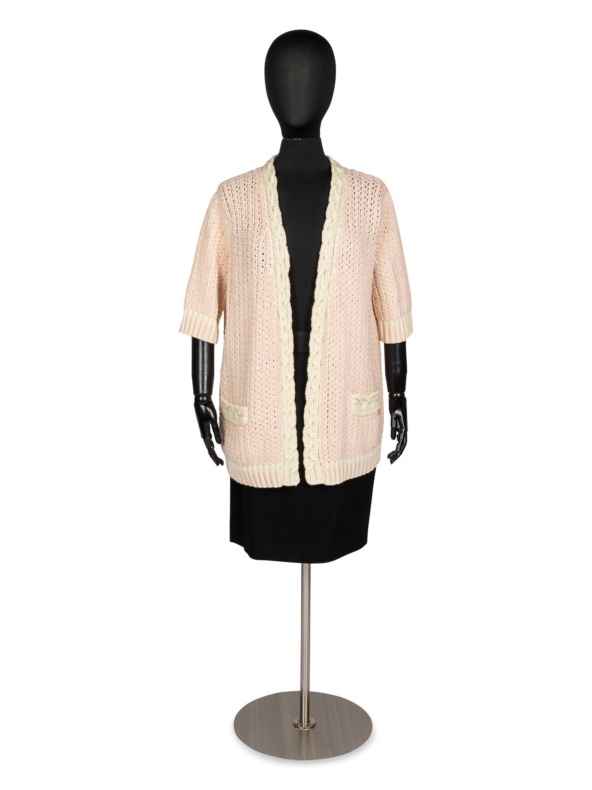 Chanel Knit Oversized Cardigan, 2010s
