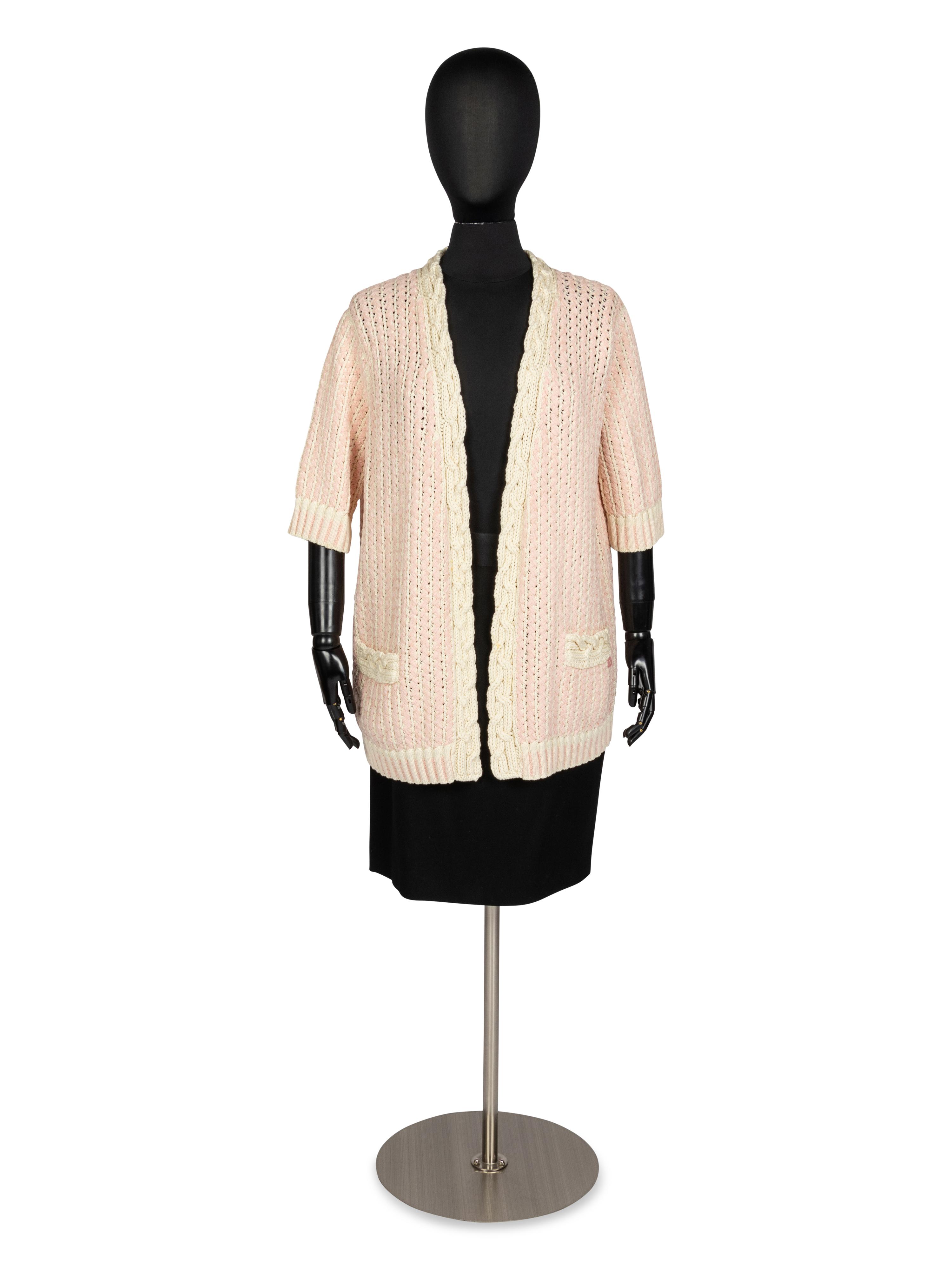 Chanel Knit Oversized Cardigan, 2010s