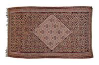 A Flat Woven Wool Rug 6 feet 7 inches x 4 feet x 1 inch. — 20TH CENTURY