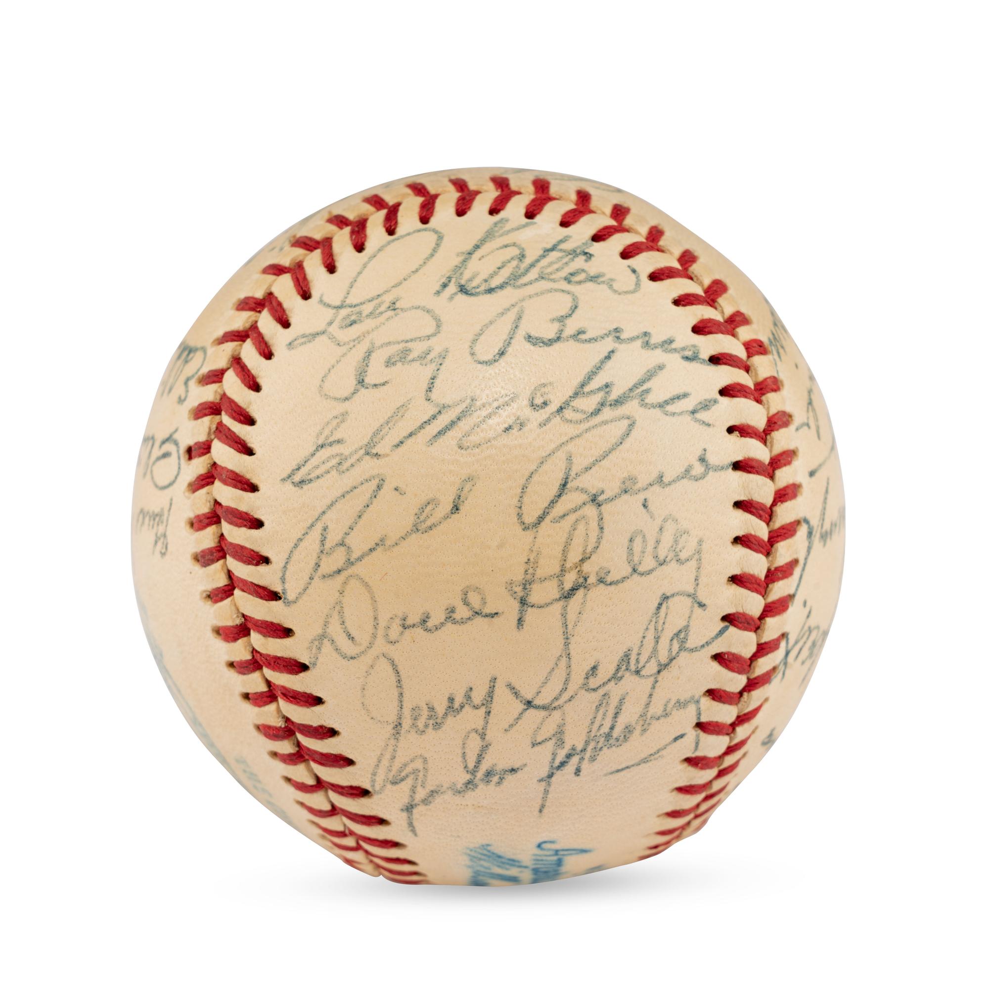 A 1950 Chicago White Sox Team Signed Autograph Baseball