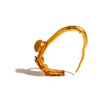 A Greek Gold Earring with Winged Eros