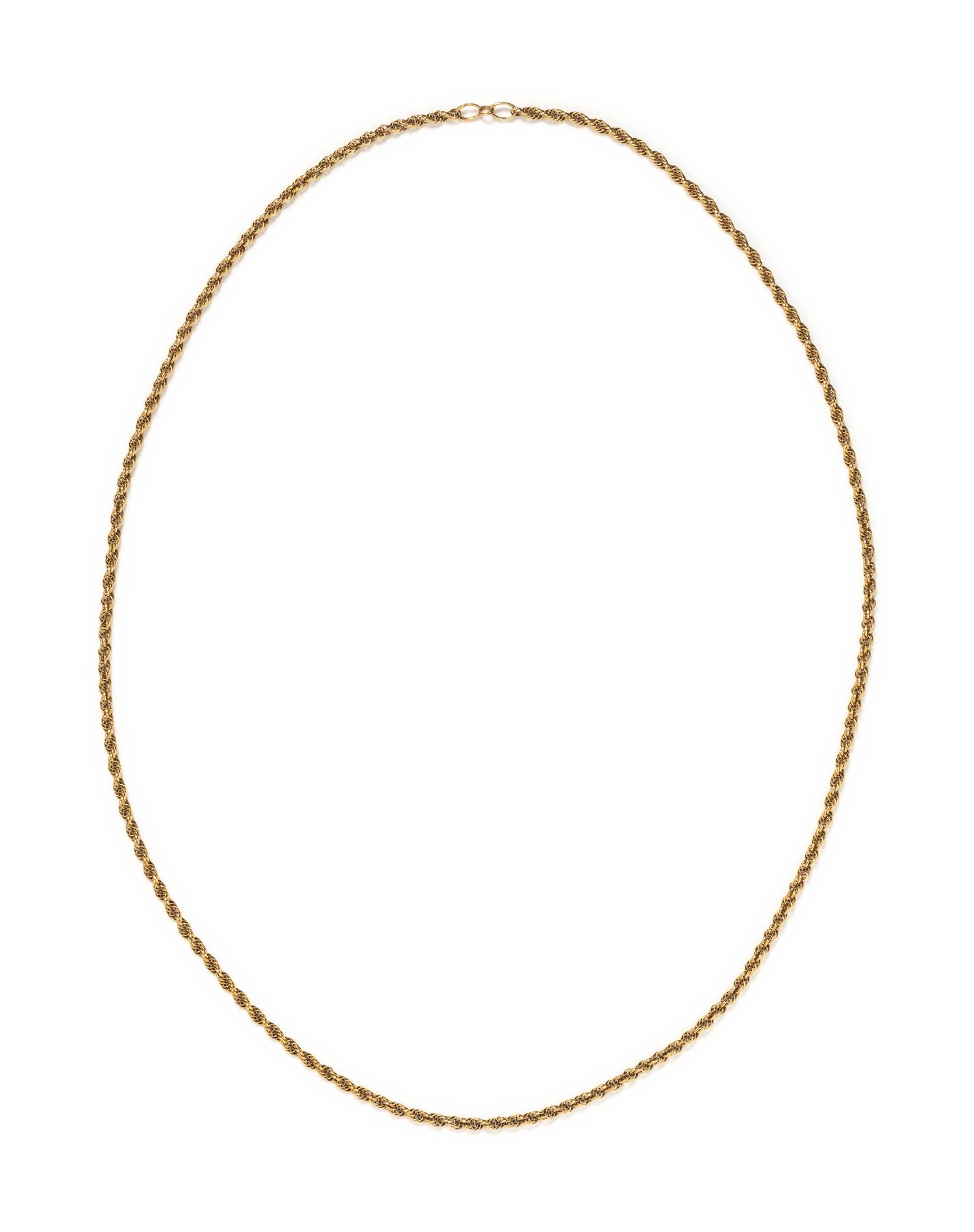 YELLOW GOLD NECKLACE